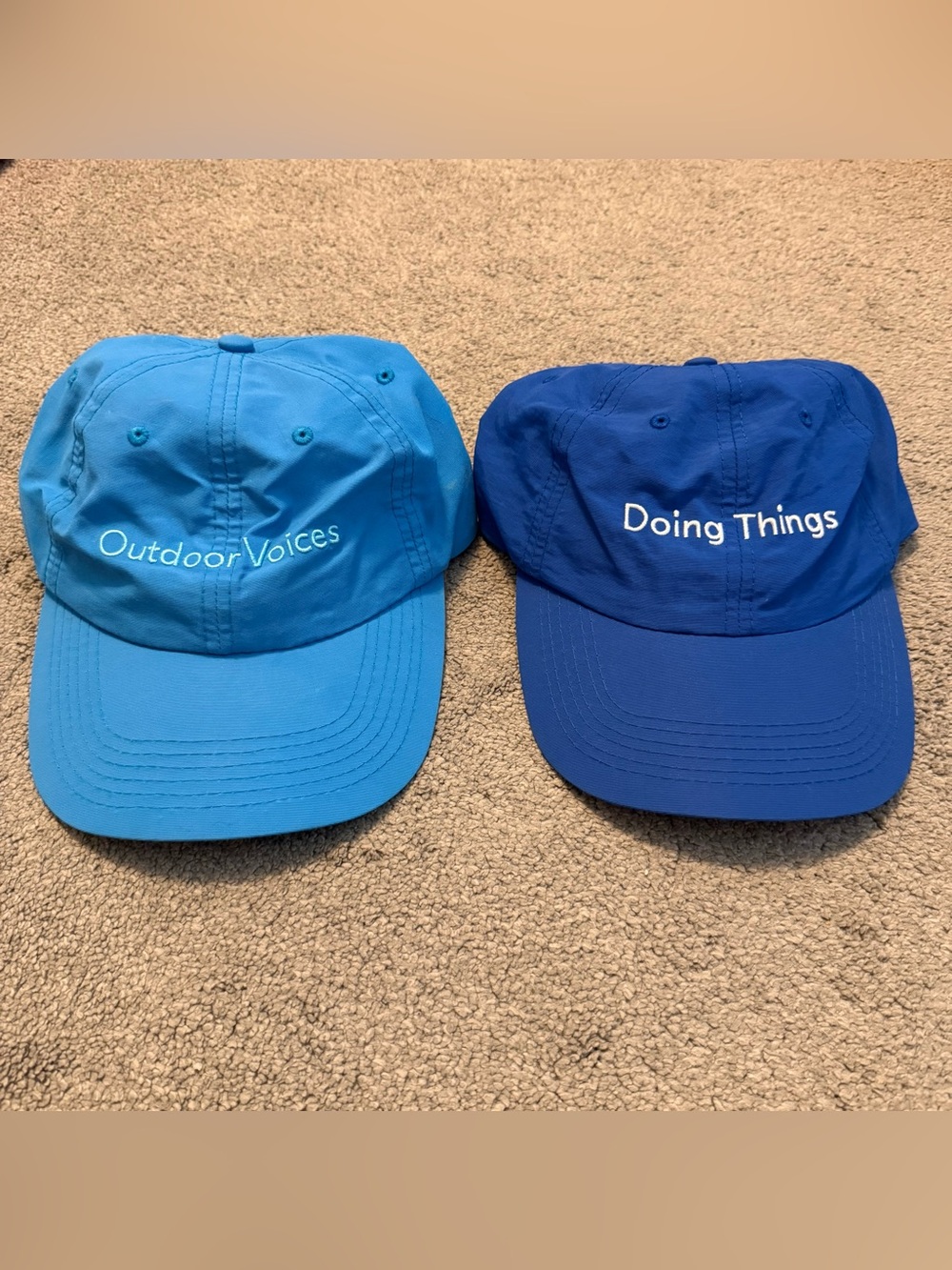 EXCLUSIVE Outdoor Voices Dallas & Doing Things Hats